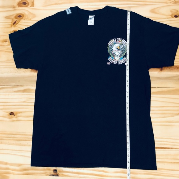 RARE 2018 ROLLING THUNDER MOTORCYCLE PANAMA CITY BEACH FLORIDA LARGE T SHIRT - Picture 7 of 9